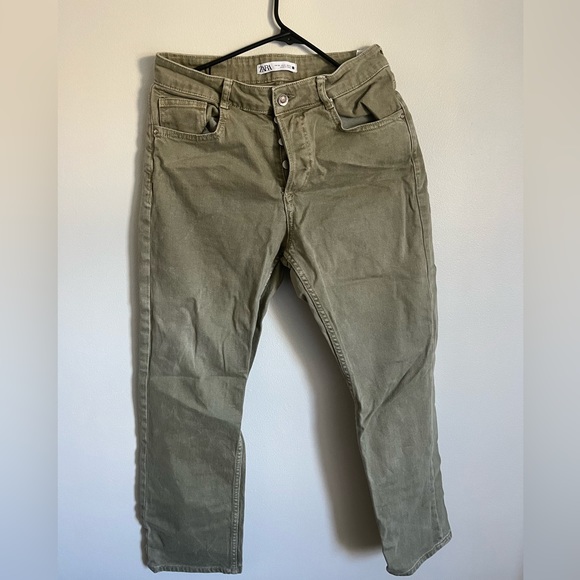 Zara High Rise Ankle Jeans - Picture 1 of 3